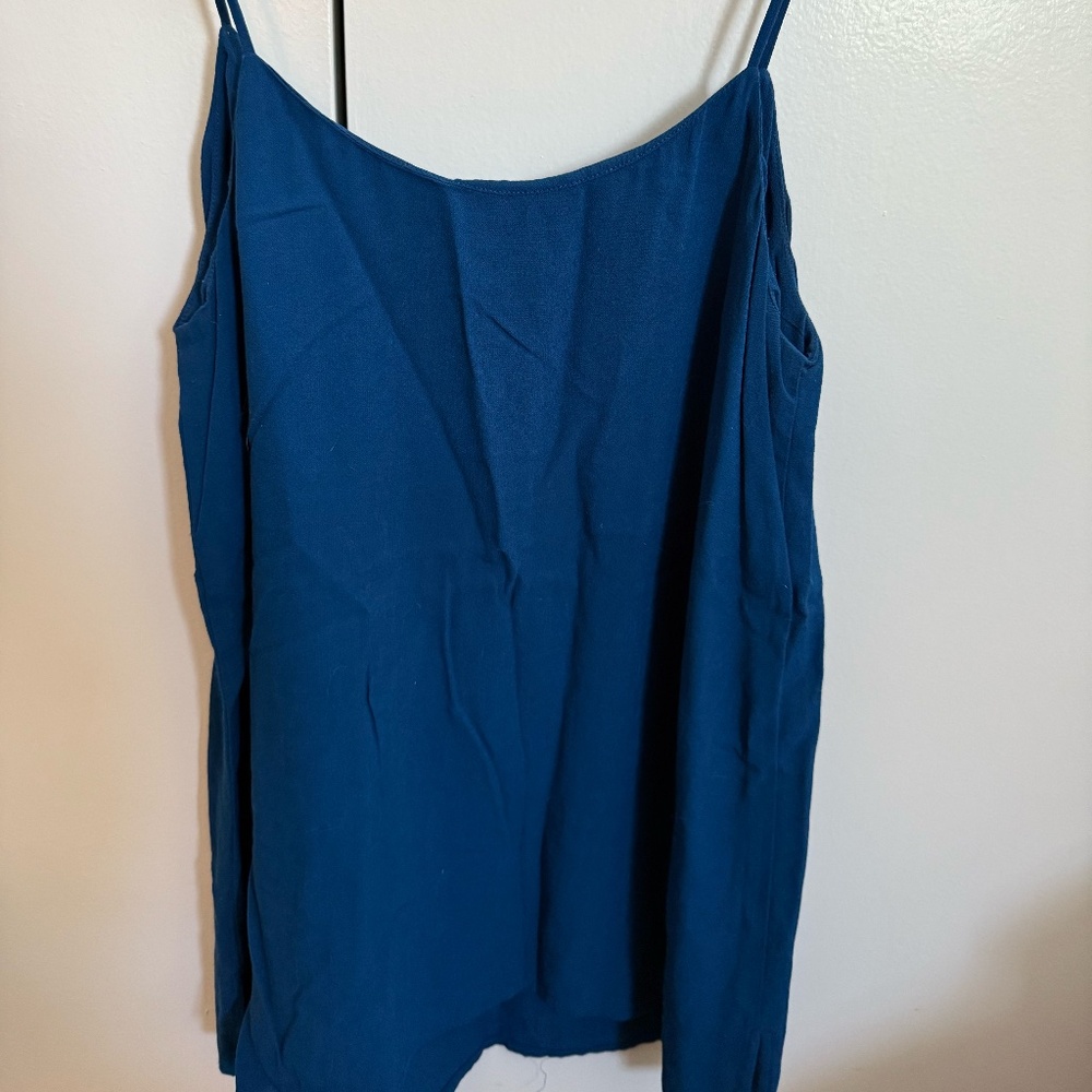 Silky spaghetti strap camisole